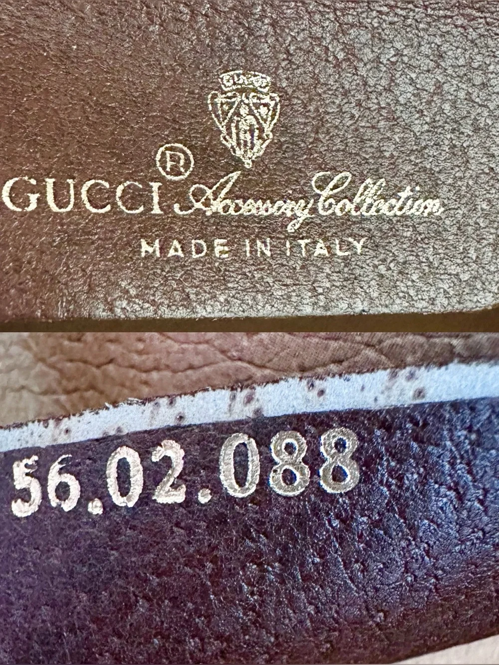 Gucci authentic date